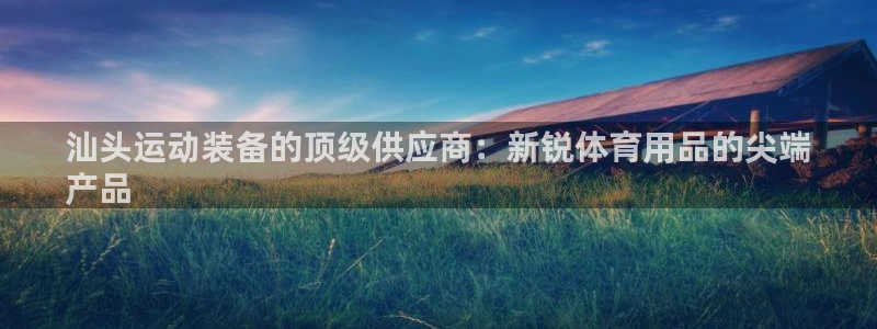 欧陆娱乐官方：汕头运动装备的顶级供应商：新锐体育用品