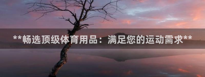 欧陆娱乐平台登陆地址在哪：**畅选顶级体育用品：满足