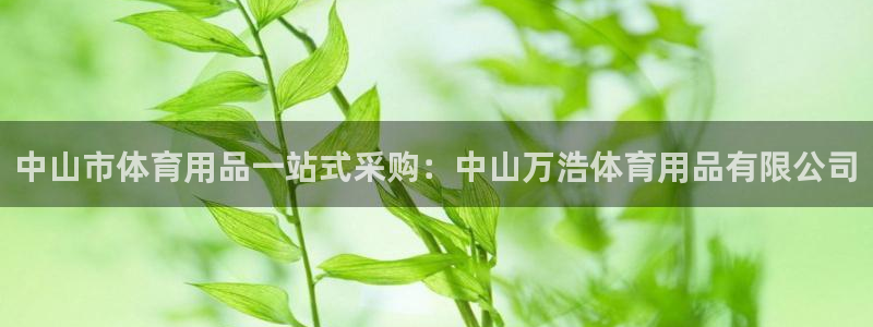欧陆娱乐中国：中山市体育用品一站式采购：中山万浩体育