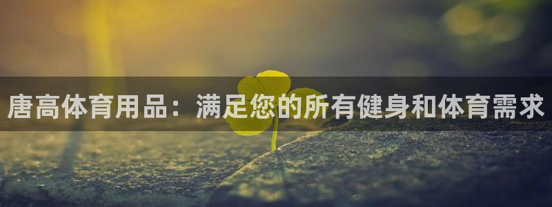 欧陆娱乐官网下载安装最新版苹果：唐高体育用品：满足您