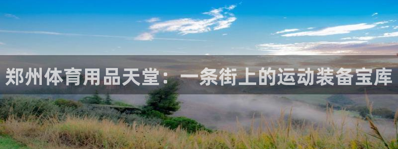 欧陆娱乐脚本下载：郑州体育用品天堂：一条街上的运动装
