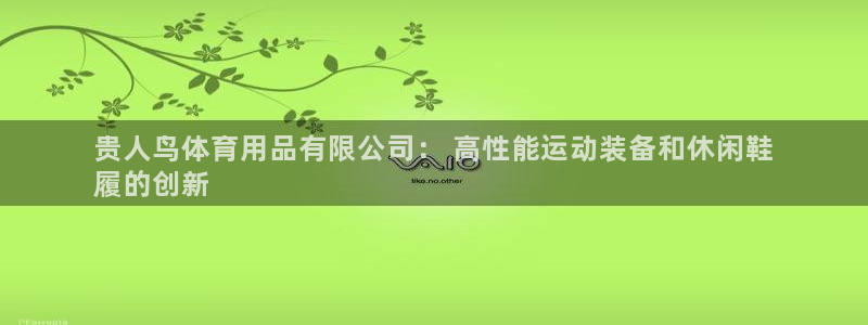 欧陆娱乐怎么注册会员账号啊：贵人鸟体育用品有限公司：