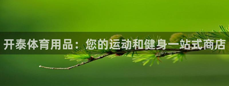 欧陆娱乐怎么注册帐号登录：开泰体育用品：您的运动和健