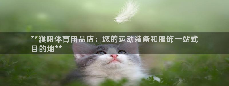 欧陆娱乐出款：**濮阳体育用品店：您的运动装备和服饰