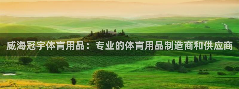 欧陆娱乐注册链接怎么弄：威海冠宇体育用品：专业的体育