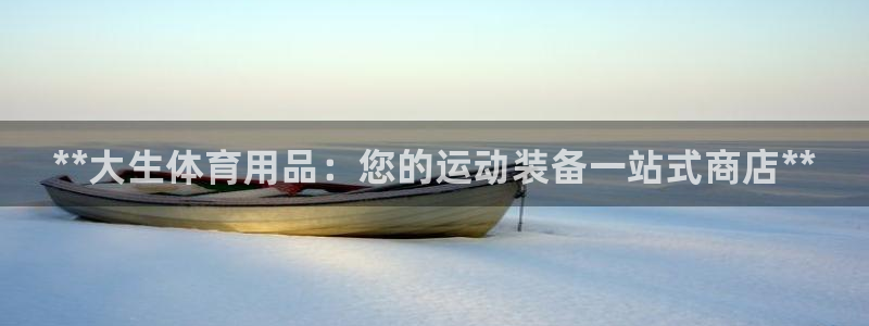 欧陆娱乐登录官网网址：**大生体育用品：您的运动装备