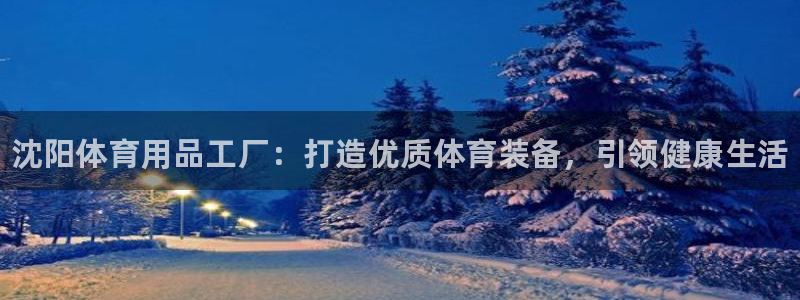 欧陆娱乐注册链接怎么弄出来：沈阳体育用品工厂：打造优