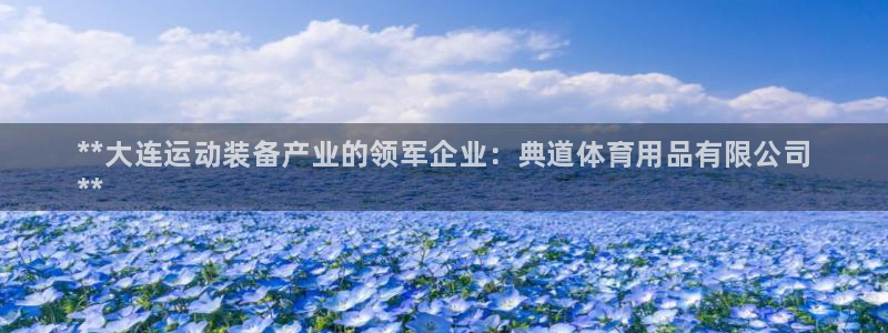 欧陆娱乐官网下载安装苹果：**大连运动装备产业的领军